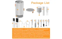 Laptop Phone Screen Cleaner Kit&comma;  20-in-1 Electronic Device Clean Tool for Camera PC Monitor Earbud TV Tablet Car Screens&comma;white