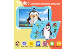 10.1-inch Kids Tablet Android 7.1 12GB+512GB 1280*800 High Definition Screen Learning Tablet Safe and Protective Design 2500mAh Large Capacity Battery -6G+128G  blue