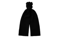 Fendi FF Karl Nero Jacquard Wool Scarf