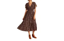 Caballero Blakeley Dress In Moonlit Moss