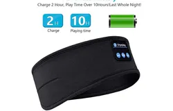 Sleep Headphones Bluetooth Headband&comma; Wireless Music Sports Headband with Built-in Sleep Music and Eye Mask