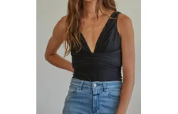 By Together L6880 &vert; Done Deal Bodysuit In Black