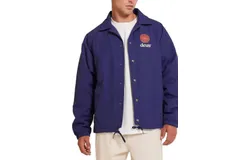 Deus Ex Machina Strata Coach Jacket In Blue