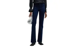 Paige High Rise Laurel Canyon Pintuck Jean In Rylen
