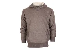 Gioberti Boys Knitted Pullover Hoodie Sweater With Velvet Underlining