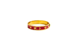 Johnny Was Garden Hinged Bracelet In Poppy