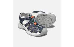 Keen Astoria West Fisherwoman Sandal In Navy &sol; Beveled Glass