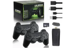 M8 Retro Game&comma; Revisit Classic Games with Built-in 9 Emulators&comma; 20&comma;000&plus; Games&comma; 4K HDMI Output&comma; and 2&period;4GHz Wireless Controller for TV Plug and Play
