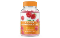 Lifeable® Calcium&comma; Magnesium&comma; Zinc and Vitamin D Gummies - Bones&comma; Heart&comma; Muscles - 90 Gummies