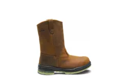 Wolverine Men&apos;s Leather Durashocks St Work Boots - Medium In Malt