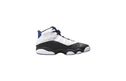 Jordan Men&apos;s 6 Rings Sneaker In White&sol;black-Game Royal