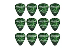 5 Core Guitar Picks 12 Piece 1&period;2mm Celluloid Extra Heavy Gauge Pick for Acoustic Electric Bass Guitar Puas Para Guitarra