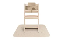 Baby Splat Mat 42&period;5x42&period;5 Inch &lpar;Rainbows&rpar; &vert; Water Resistant for Under High Chair and Infant Play