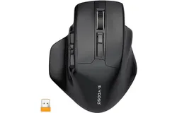 Large Wireless Mouse&comma; X-31 Large Mouse for Big Hands&comma; 5-Level 4800 DPI&comma; 6 Button Big Ergo Computer Mouse&comma; 18 Months Battery Life Cordless Mouse for Laptop&comma; Mac&comma; Chromebook&comma; PC&comma; Windows&lpar;Black&rpar;
