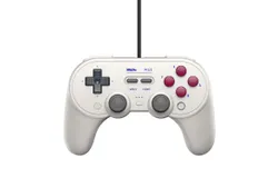 8BitDo New Pro 2 Bluetooth Gamepad with Hall Effect Joystick for Nintendo Switch&comma; PC&comma; macOS&comma; Android&comma; Steam Deck & Raspberry Pi-white