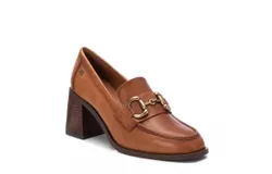 Xti Women&apos;s Leather Loafers In Camel