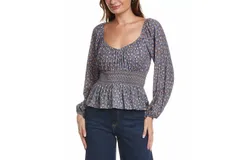 Nation Ltd Sophie Gathered Party Top In It Girl