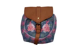 Johnny Was Women&apos;s Ashlee Belt Bag In Denim Blue