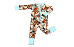 My Hometown Baby Baby&apos;s Zippy One Piece In Lil&apos; Buckaroo