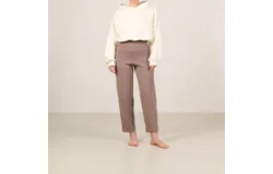 Lune Active Olly High-Waisted Knit Pants In Fossil