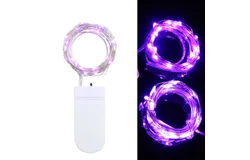 3M/9.8FT 30 LED Fairy Starry Copper Wire String Battery Operated Powered IP65 Water Resistance Extra Flexible Bendable Light Strip for Holiday Christmas Xmas Halloween Festival Decorations