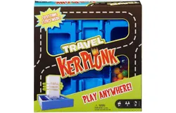 Mattel Travel Kerplunk&comma; Portable Kids Game with Built-in Storage for 5 Year Olds and Up