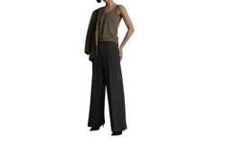 Summum Straight Leg Trouser In Black