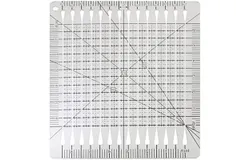 Quilt Cutting Ruler&comma; 5 in 1 Quilt Cutting Ruler&comma; Charming Shape Cutting Quilting Ruler and Template
