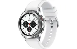Samsung Electronics Galaxy Watch 4 Classic 46mm Smartwatch with ECG Monitor Tracker for Health Fitness Running Sleep Cycles GPS Fall Detection Bluetooth US Version&comma; Black &lpar;Renewed&rpar;-white 46mm
