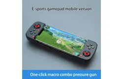 D3 Wireless Game Controller for iOS&comma; Android&comma; PC&comma; Bluetooth Gamepad Joystick&comma; for iPhone13&sol;12&sol;11&sol;X&comma; iPad Mini&sol;Air&sol;Pro&comma; Mac&comma; MacBook&comma; Tablet&comma; Steam&comma; COD Mobile&comma; Apex-Black