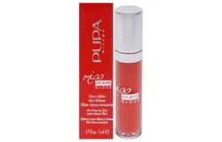 Miss Pupa Gloss Ultra-Shine Lip Gloss - 202 Frosted Apricot by Pupa Milano for Women - 0&period;17 oz Lip Gloss