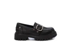 Xti Women&apos;s Decorative Strap Moccasins In Black
