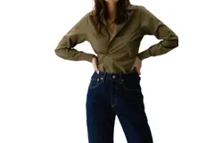 Cissa Fitted Shirt In Army