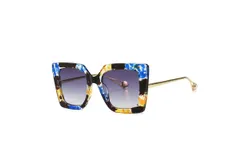 Men's and women's sunglasses, fashion sunglasses with flowers, beach pool outdoor glasses, sun protection eye protection sunglasses