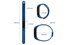 SmartFit Slim Activity Tracker And Monitor Smart Watch With FREE Extra Band