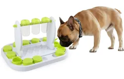 Dog Puzzle Toys Hard for Medium Dogs Dog Games Puzzle Toys Level 1 Dog Puzzle Toys Dog Puzzle Treat Toy Treat Bistro for Small to Medium-Sized Dogs