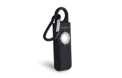 Ivation Personal SOS Keychain Alarm&comma; Rechargeable Personal Alarm with LED Panic Strobe Light