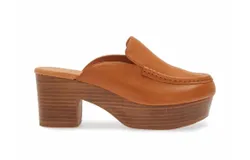 Chocolat Blu Women&apos;s Gemm High Clog Shoes In Cognac