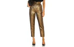 Ronny Kobo Dorothy Pant In Antique Gold