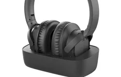 LEVN Wireless Headphones for TV Watching&comma; black