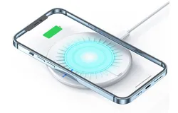 Wireless charger&comma; wireless charging card with maximum 15W charging station &lpar;1-piece&rpar;