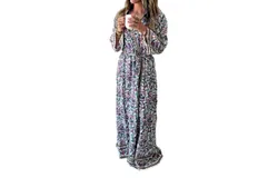 Sur La Vague Draper Robe In Purple