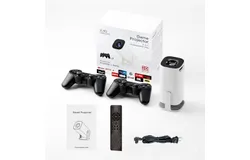 Gaming version HY300&sol;P30&sol;F600 4K android 11 game console projector HD casting screen for home Best Gift-p30 Overseas Android Game Projection