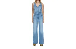 Pistola Aria Fitted Vest Jumpsuit In Essence