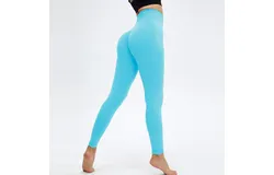 Women&apos;s High Waist Leggings - No See-through Control Abdominal Cycling Fitness Yoga Pants M code