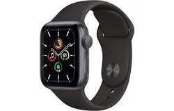 Apple Watch SE 40mm &lpar;GPS Only&rpar; Space Gray Aluminum w&sol; Black Sport Band - Refurbished