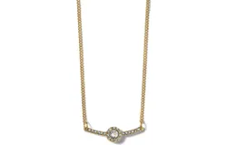 Brighton Women&apos;s Bar Necklace In Gold