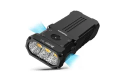 WUBEN X1 Rechargeable Flashlight 12000 Lumens&comma; Super Bright Tactical Flashlights&comma; Fast Charging 7 Light Modes Programmable&comma; IP55 Waterproof High Powered Flashlights for Emergency&comma; Rescue&comma; Inspection