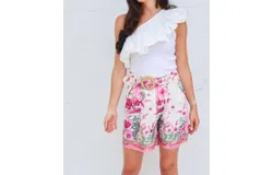 Elliatt Luau Shorts In Multi