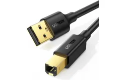 UGREEN 1m USB A to B Printer Cable - High Speed for HP&comma; Canon&comma; Brother&comma; Samsung&comma; Dell&comma; Epson&comma; Lexmark&comma; Xerox and more